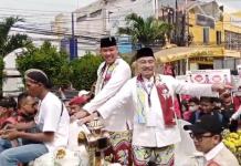 Hasil Survei Tri Adhianto-Harris Bobihoe Mengungguli kedua Calon lainnya