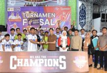 Kresna Polres Barut FC jadi Juara dalam Turnamen Futsal Pj. Bupati Barito Utara Cup Tahun 2024