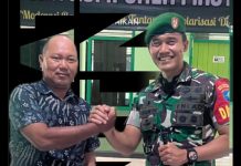 Demi Menjaga Persatuan demi Pembangunan Barito Utara, Dandim 1013 Muara teweh Melakukan Pertemuan dengan para awak media