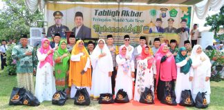 KAPOLDA SUMUT HADIRI TABLIG AKBAR PERINGATAN MAULID NABI SAW