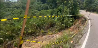 Jalan Penghubung Muara Teweh – Pucuk Cahu Banyak Rusak, Masyarakat Desa Sekitar Was Was