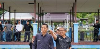 Drs. Muhlis Tinjau Rencana Pembangunan Pantai Buatan di Bumi Perkemahan Panglima Batur