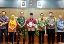 Jelang Pilkada PSU, Kepala Badan Kesbangpol Dandim 1013 Wakili Kapolres Barito Utara Hadir dan tandatang Adendum NPHD