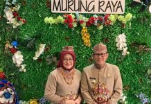 Selamat Hari Jadi Ke-23 Kabupaten Murung Raya, Pj. Bupati Barito Utara, Indra Gunawan, S.E., M.P.A., Hadiri Upacara di Puruk Cahu