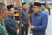 Rapat Paripurna I DPRD, PJ Bupati Barito Utara hadir Raperda Pertanggungjawaban APBD 2024