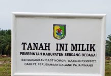 Sejumlah Tokoh Masyarakat minta HGU PT. Paya Pinang ditinjau kembali.