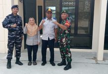 Patroli Dan Pengamanan Nataru 2025-2026, Babinsa dan Komduk Pastikan Kec. Tambelan Aman