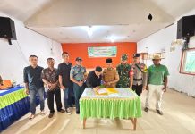 Babinsa Desa Kampung Melayu Hadiri Musyawarah Penetapan APBDes TA. 2026