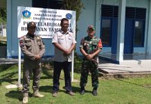 Peltu M. Hasanuddin Gelar Patroli Keamanan Objek Vital Pelabuhan Sri Bentayan