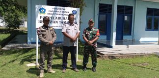 Peltu M. Hasanuddin Gelar Patroli Keamanan Objek Vital Pelabuhan Sri Bentayan