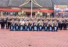 Arahan Wakapolda Kalteng, Polres Barut Diminta Tingkatkan Kinerja dan Pengawasan