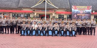 Arahan Wakapolda Kalteng, Polres Barut Diminta Tingkatkan Kinerja dan Pengawasan