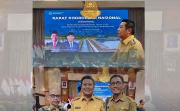 Wabup Barito Utara Ikuti Rakornas Pertanian Bahas Antisipasi Kekeringan 2026