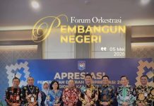 Bupati Barito Utara H. Shalahuddin dan Wakil Hadiri Forum Orkestrasi Pembangunan Negeri di Balikpapan.