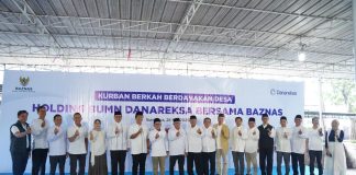 PERKUAT KETAHANAN PANGAN DAN RANTAI EKONOMI, HOLDING BUMN DANAREKSA SALURKAN KURBAN UNTUK 3.800 KELUARGA DI SELURUH INDONESIA
