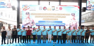 Polda Kepri Gelar Turnamen Domino , Nobar Piala Dunia Dan Bakti Sosial Meriahkan Hari Bhayangkara Ke – 80.